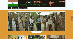 Desktop Screenshot of newlifeindia.org